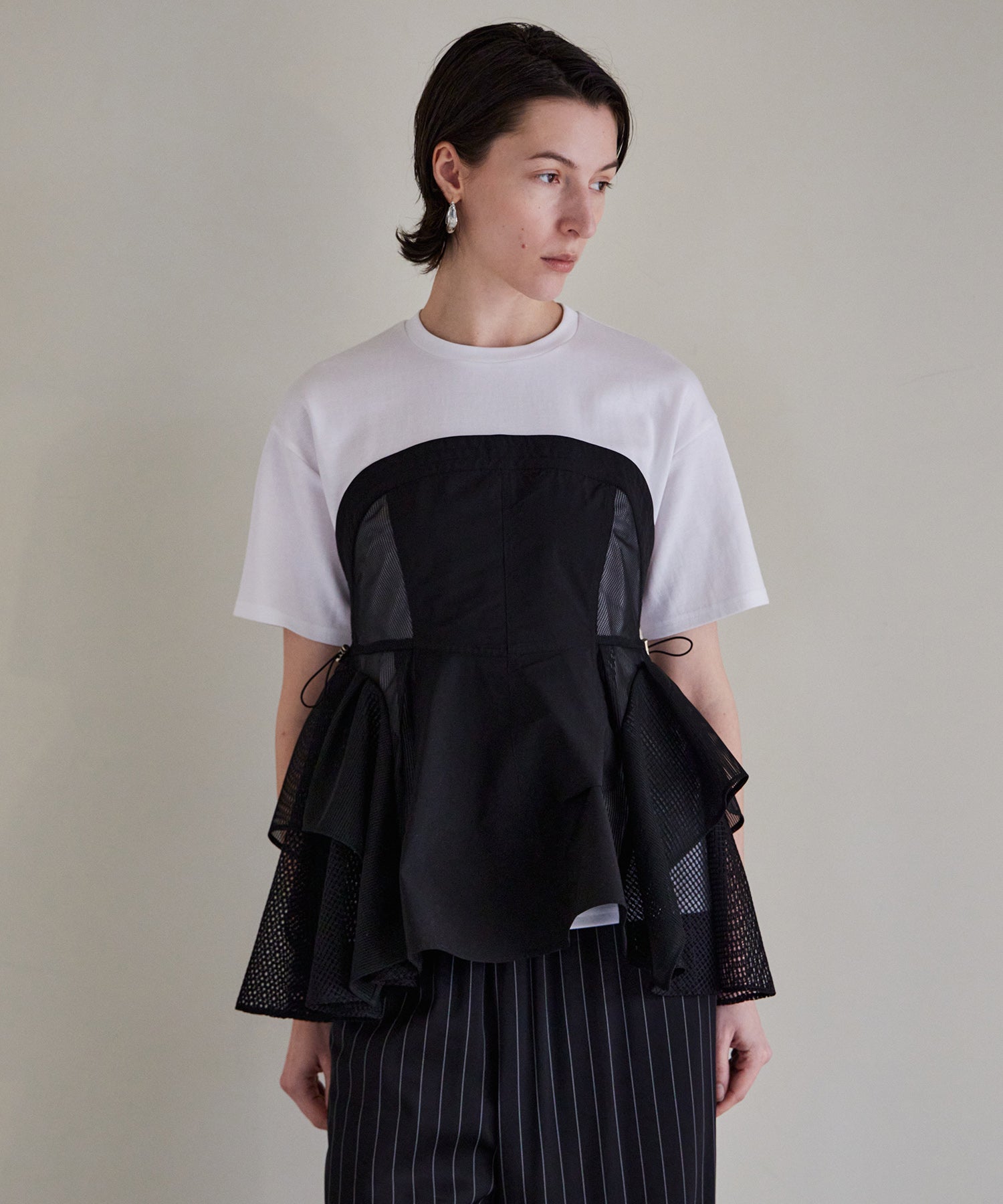 PRE-ORDER】Mesh Docking T-Shirt
