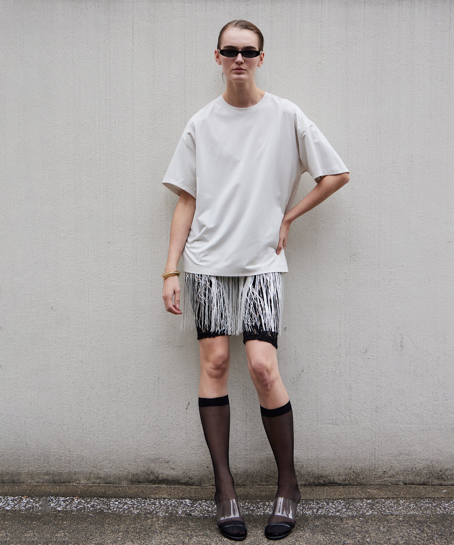 Lace Cycle Pants