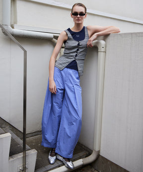 Tuck Cocoon Color Pants