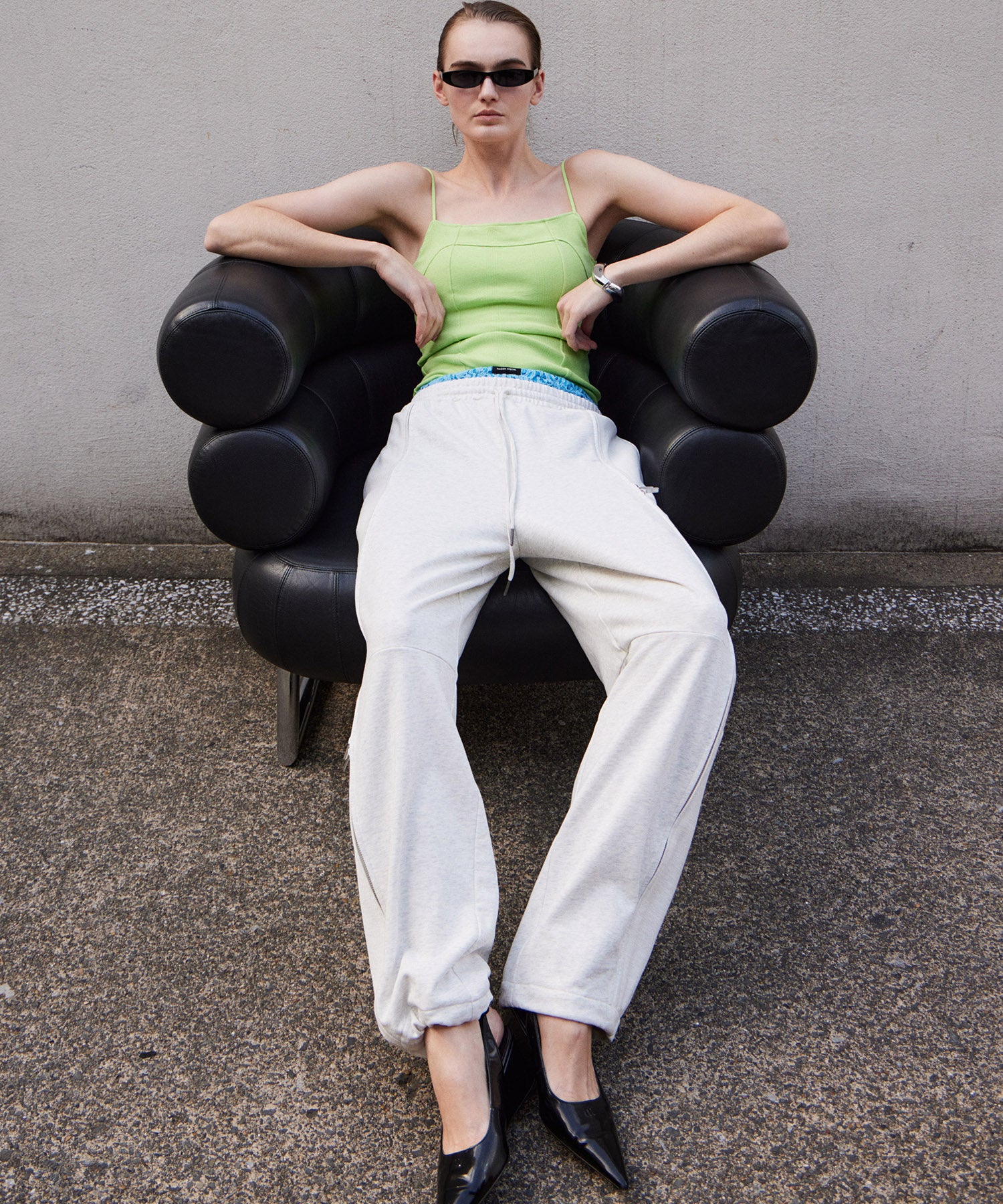 Lace Cycle Pants