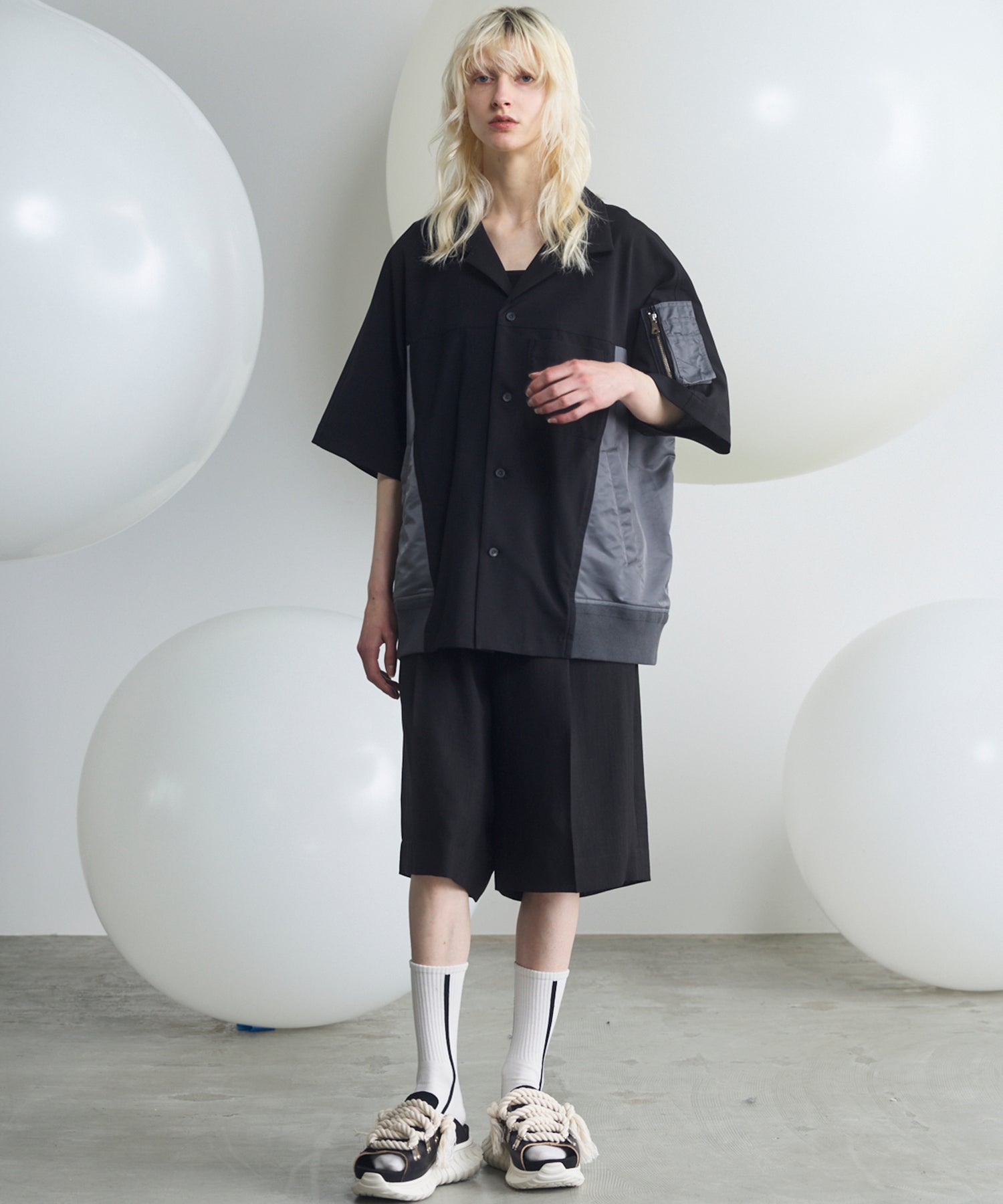 26SS PRE-ORDER】MA-1 Docking Prime-Over Short Sleeve Shirt