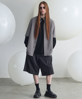 【26SS PRE-ORDER】Linen Mix Slab Side Big Pocket Prime-Wide Pants