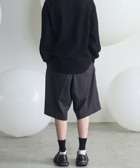 【26SS PRE-ORDER】Linen Mix Slab Side Big Pocket Prime-Wide Pants