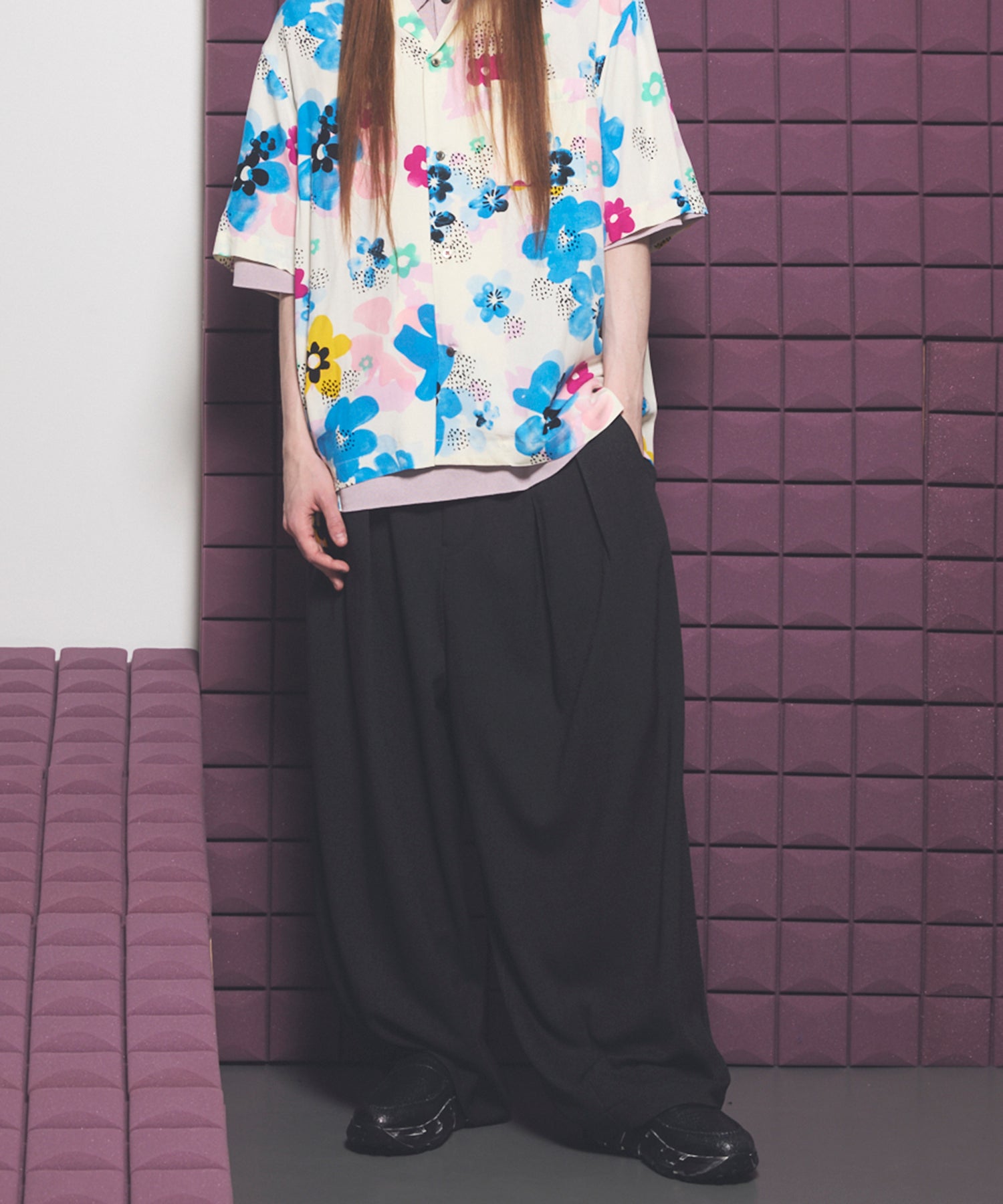 Dryamundsen Prime-Wide Three-tuck Balloon Pants