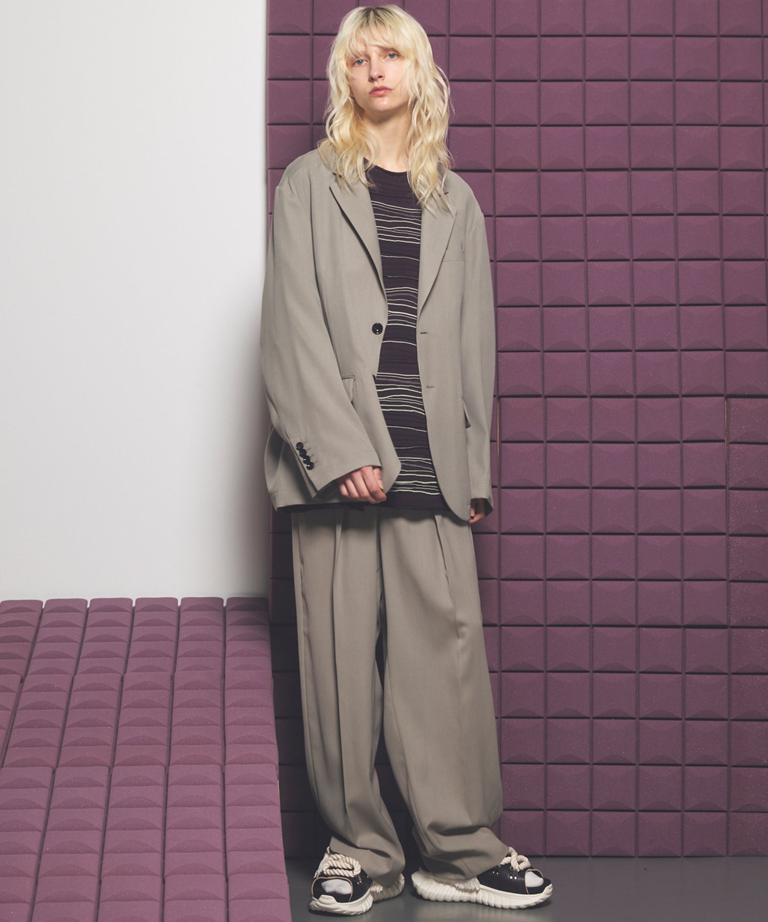 TW Worsted Relax-Over 2B Tailored Jacket