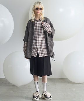【26SS PRE-ORDER】Triacetate Prime-Wide Shorts