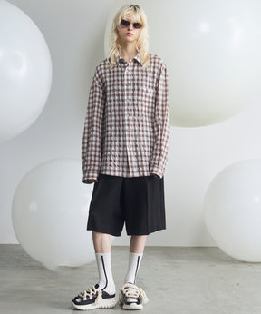 【26SS PRE-ORDER】Triacetate Prime-Wide Shorts