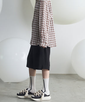 【26SS PRE-ORDER】Triacetate Prime-Wide Shorts