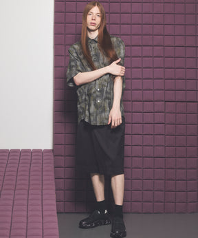 【26SS PRE-ORDER】Linen Mix Slab Side Big Pocket Prime-Wide Pants