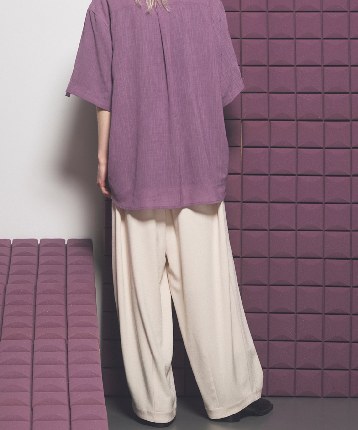 Dryamundsen Prime-Wide Three-tuck Balloon Pants