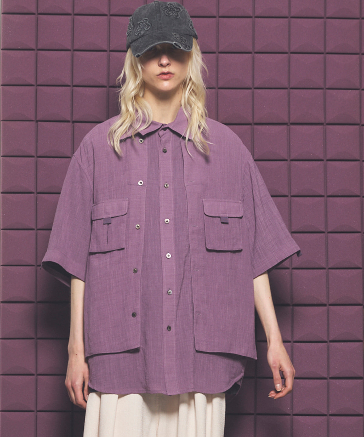 【26SS PRE-ORDER】Crispy Cross Calze Regular-Over 2B Tailored Jacket