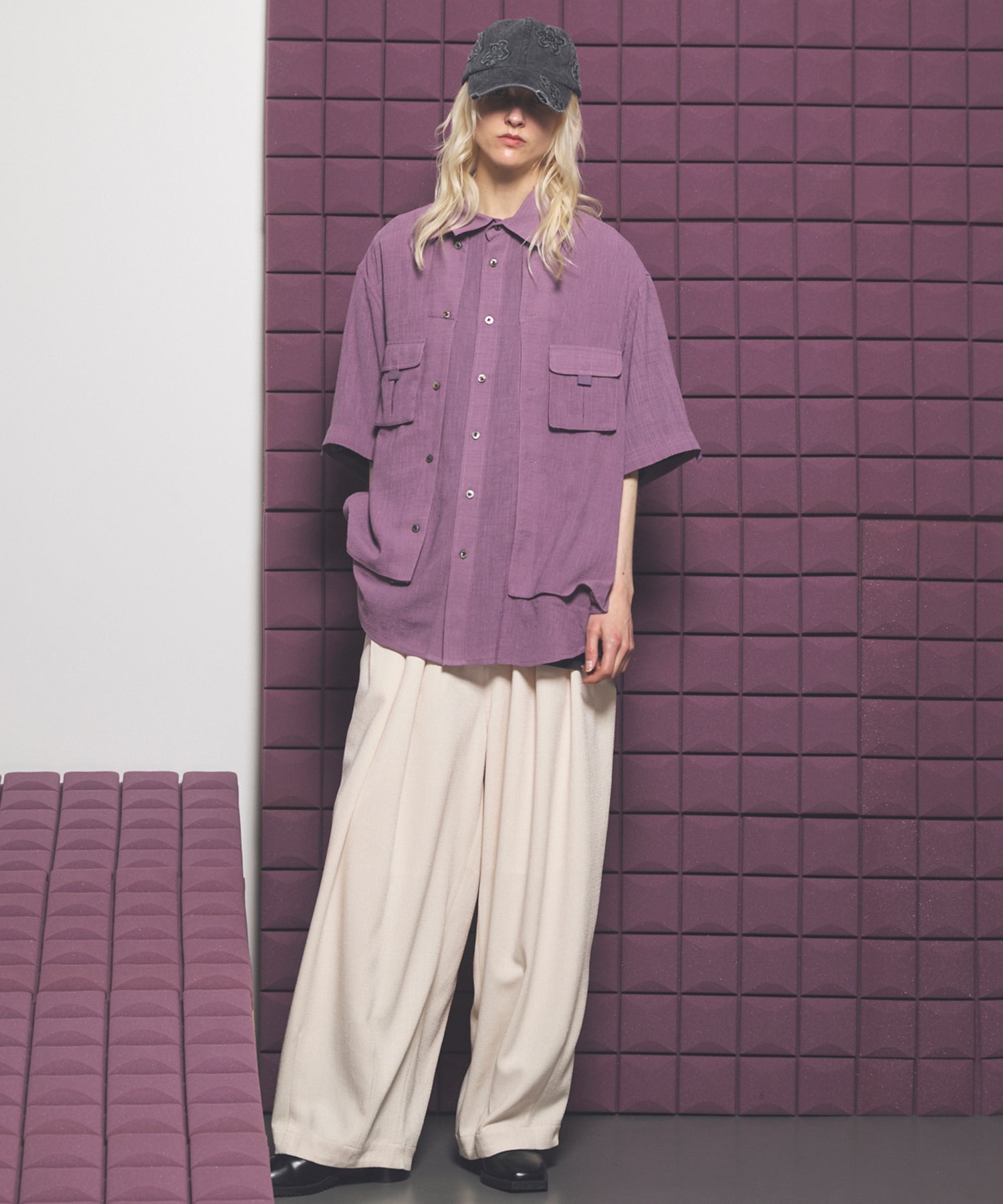 Dryamundsen Prime-Wide Three-tuck Balloon Pants