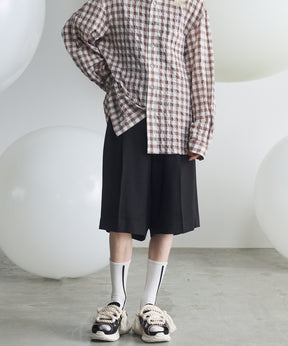 【26SS PRE-ORDER】Triacetate Prime-Wide Shorts