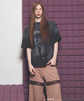 【电影系列】“STAR WARS”Graphic Print Prime-Over Crew Neck T-Shirt