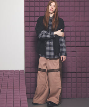 [Italian Dead Stock Fabric] Prime-Over Regular Collar Long Sleeve Shirt