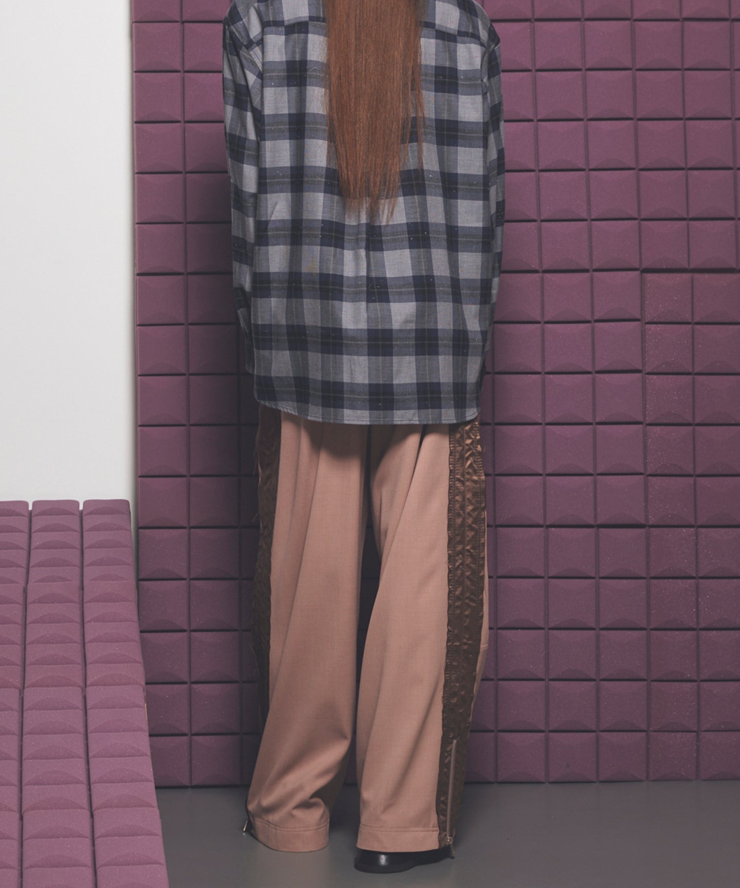 【26SS PRE-ORDER】Inside Out Prime-Wide Zip Flight Trousers