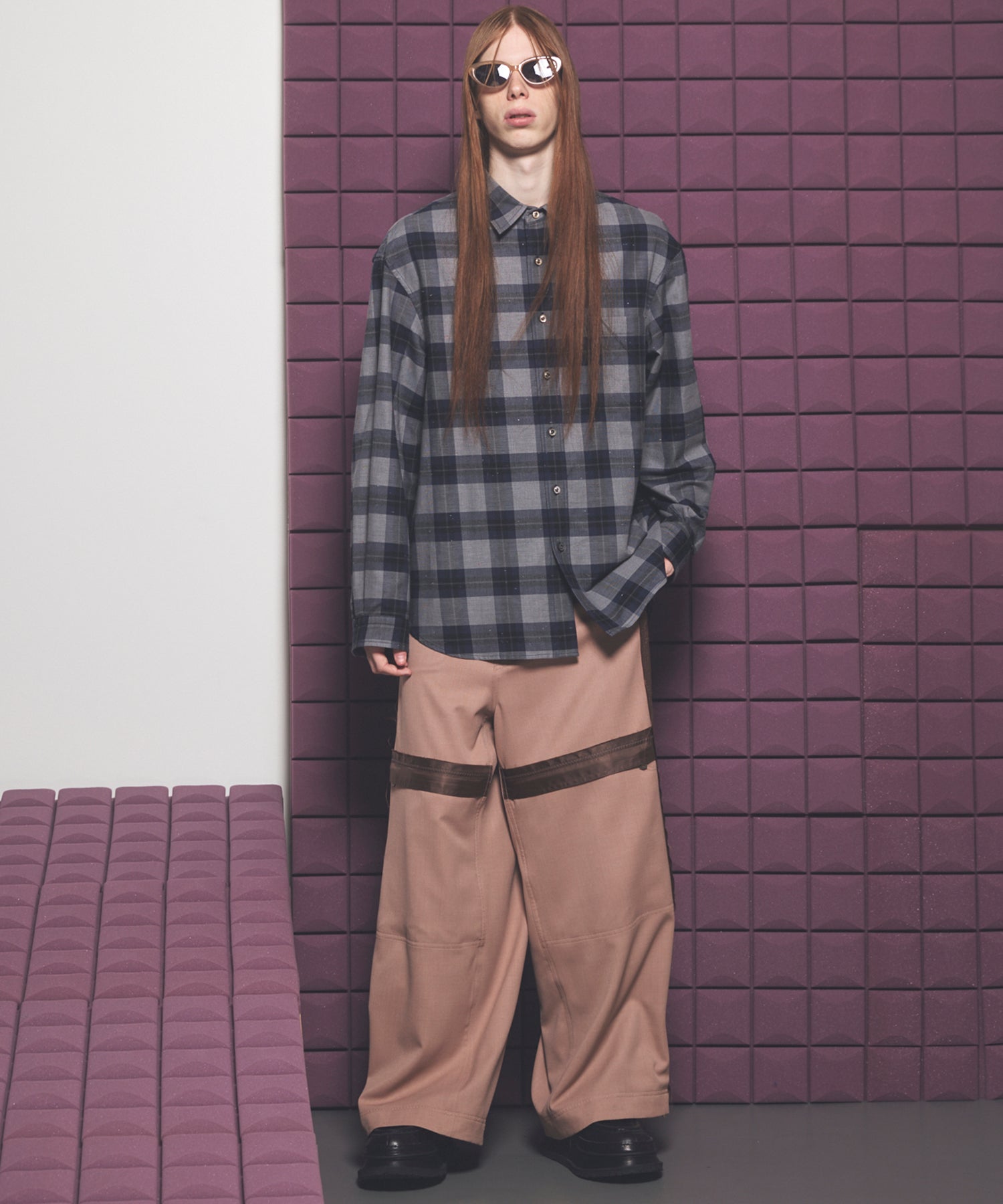 【26SS PRE-ORDER】Inside Out Prime-Wide Zip Flight Trousers