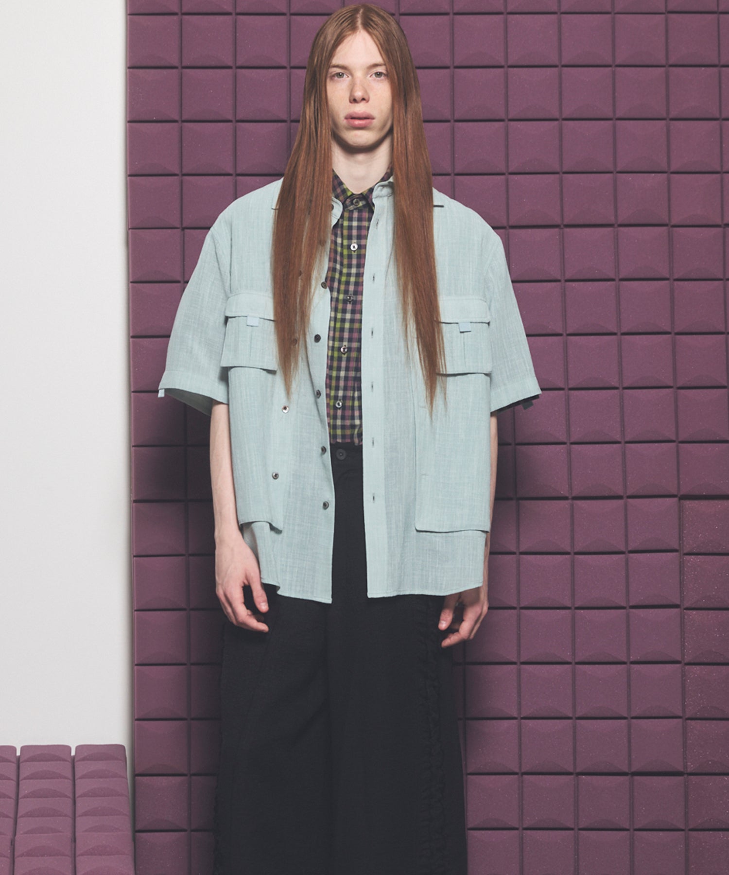 Layering Prime-Over Short Sleeve Work Shirt