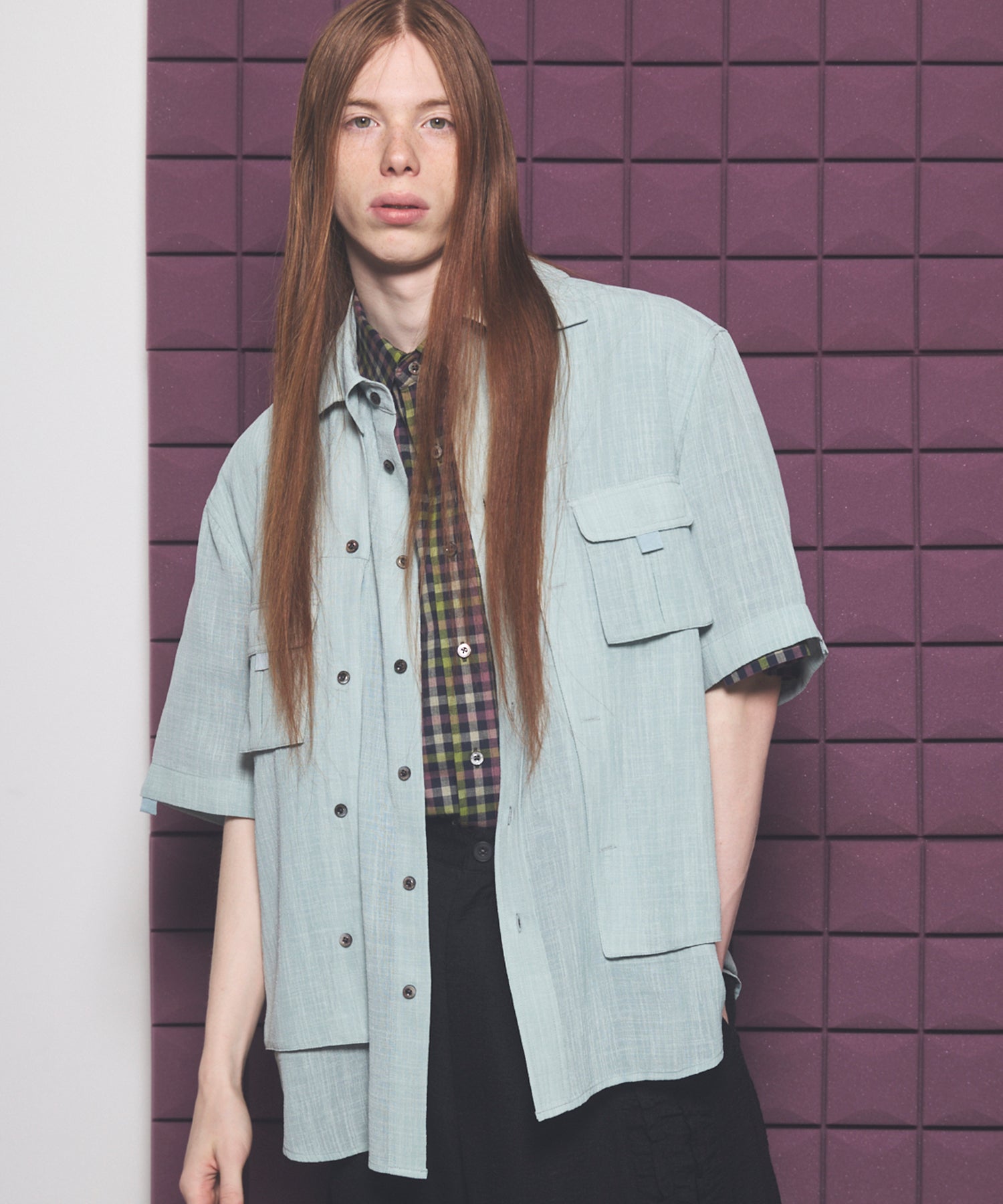 Layering Prime-Over Short Sleeve Work Shirt