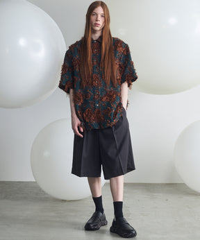 【26SS PRE-ORDER】Linen Mix Slab Side Big Pocket Prime-Wide Pants