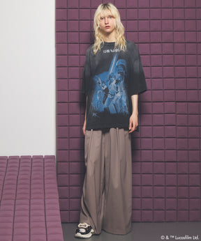 【PRE-ORDER】【MOVIE SERIES】「STAR WARS」Graphic Print Prime-Over Crew Neck T-Shirt
