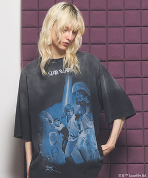 【PRE-ORDER】【MOVIE SERIES】「STAR WARS」Graphic Print Prime-Over Crew Neck T-Shirt