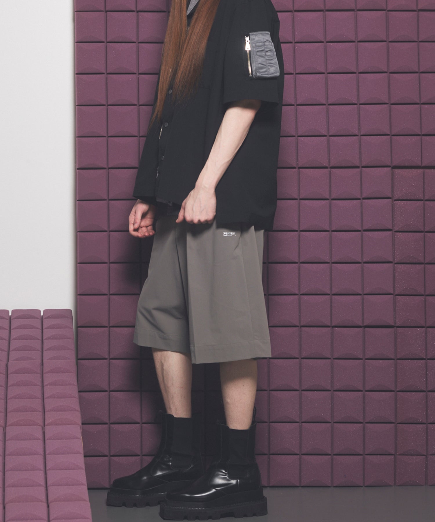 [26SS 预购] 亚麻混合厚边大口袋 Prime 宽裤