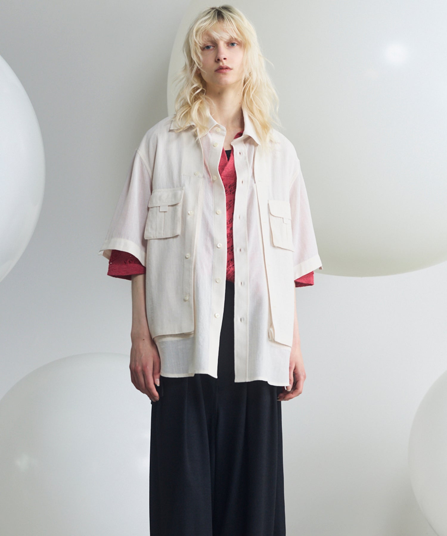 Layering Prime-Over Short Sleeve Work Shirt