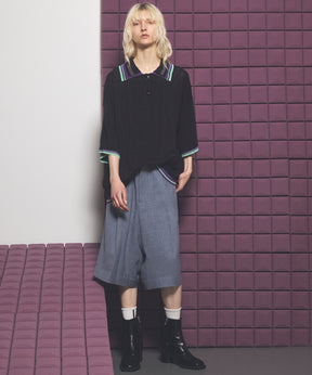 Cotton Bulky Acrylic Blend Prime-Over Gradation Dyeing Knit