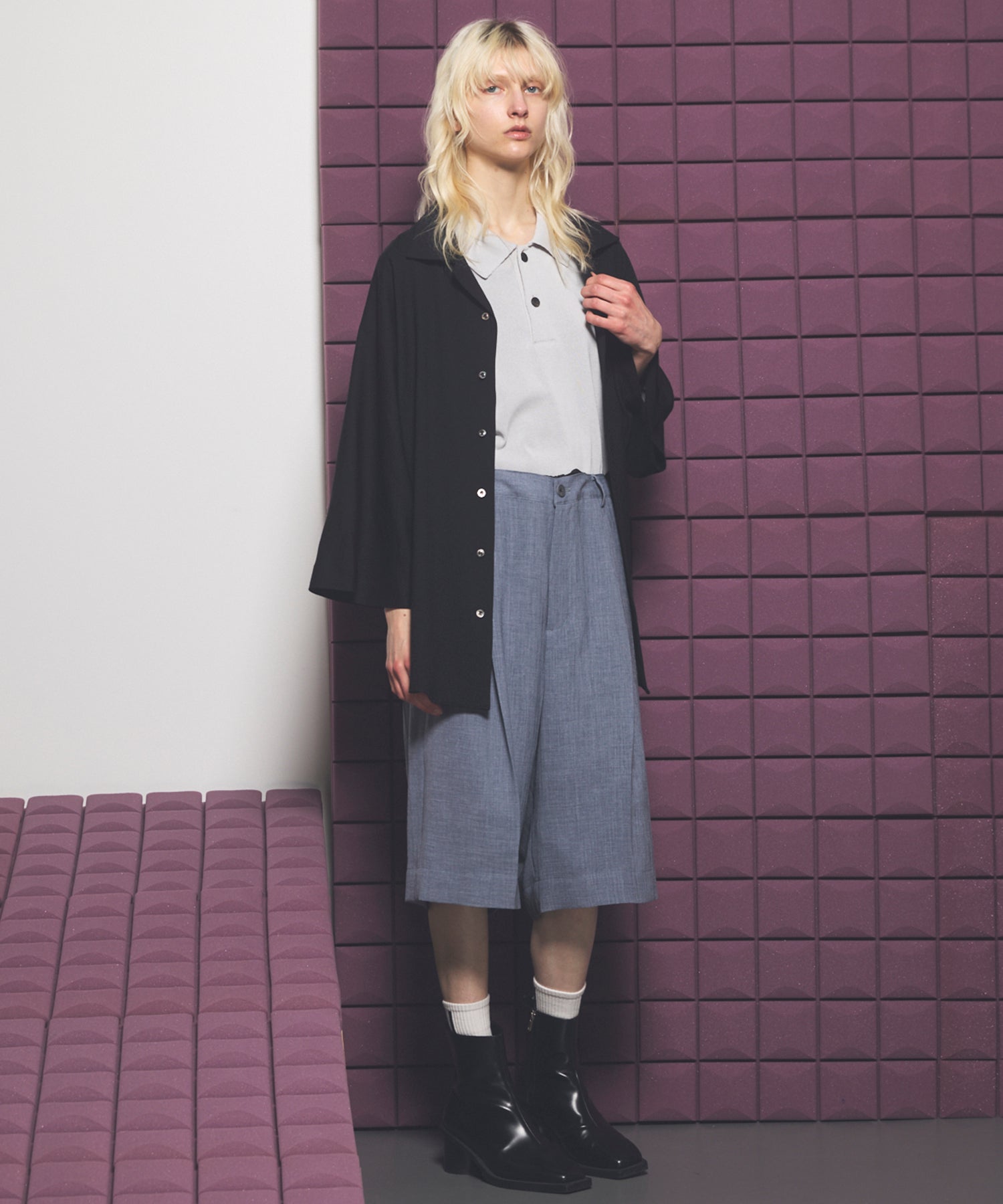 【26SS PRE-ORDER】Triacetate Prime-Wide Shorts
