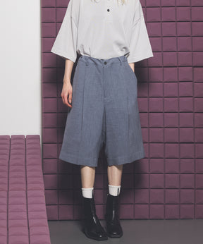 【26SS PRE-ORDER】Triacetate Prime-Wide Shorts