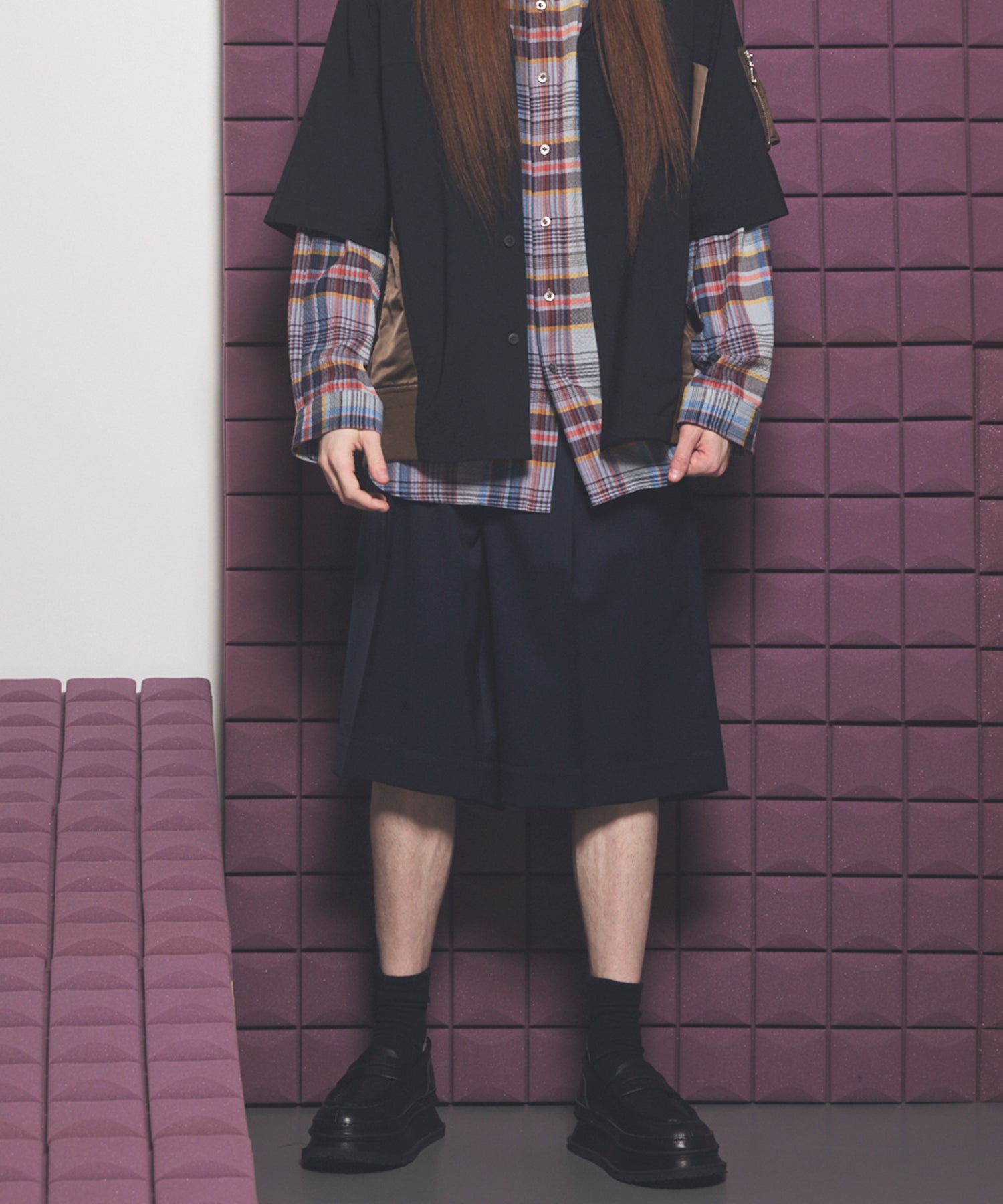 【26SS PRE-ORDER】Linen Mix Slab Side Big Pocket Prime-Wide Pants