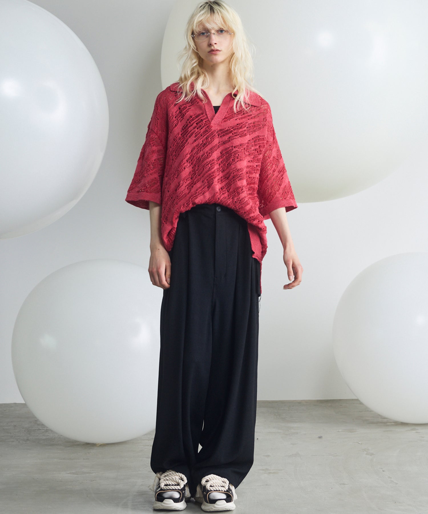 Dryamundsen Prime-Wide Three-tuck Balloon Pants