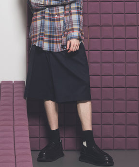 【26SS PRE-ORDER】Linen Mix Slab Side Big Pocket Prime-Wide Pants
