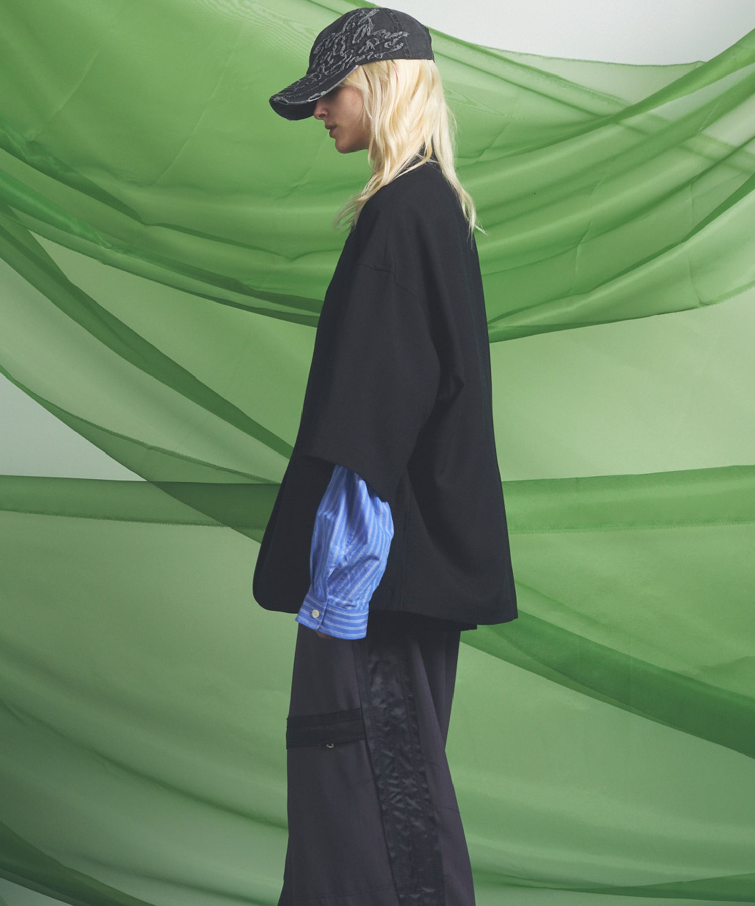 【26ss PRE-ORDER】Crispy Cross Calze Regular-Over 2b Tailored Jacket