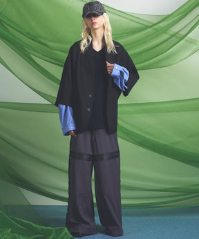 【26ss PRE-ORDER】Crispy Cross Calze Regular-Over 2b Tailored Jacket