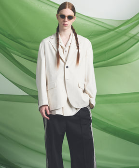 LINEN MIX Relax-Over 2B Tailored Jacket
