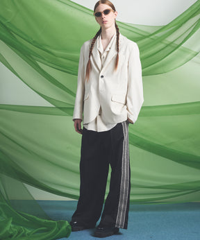 LINEN MIX Relax-Over 2B Tailored Jacket