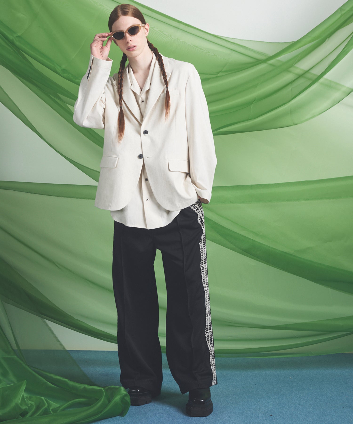 Bright Jersey Sideline One-tuck Prime-Wide Track Pants
