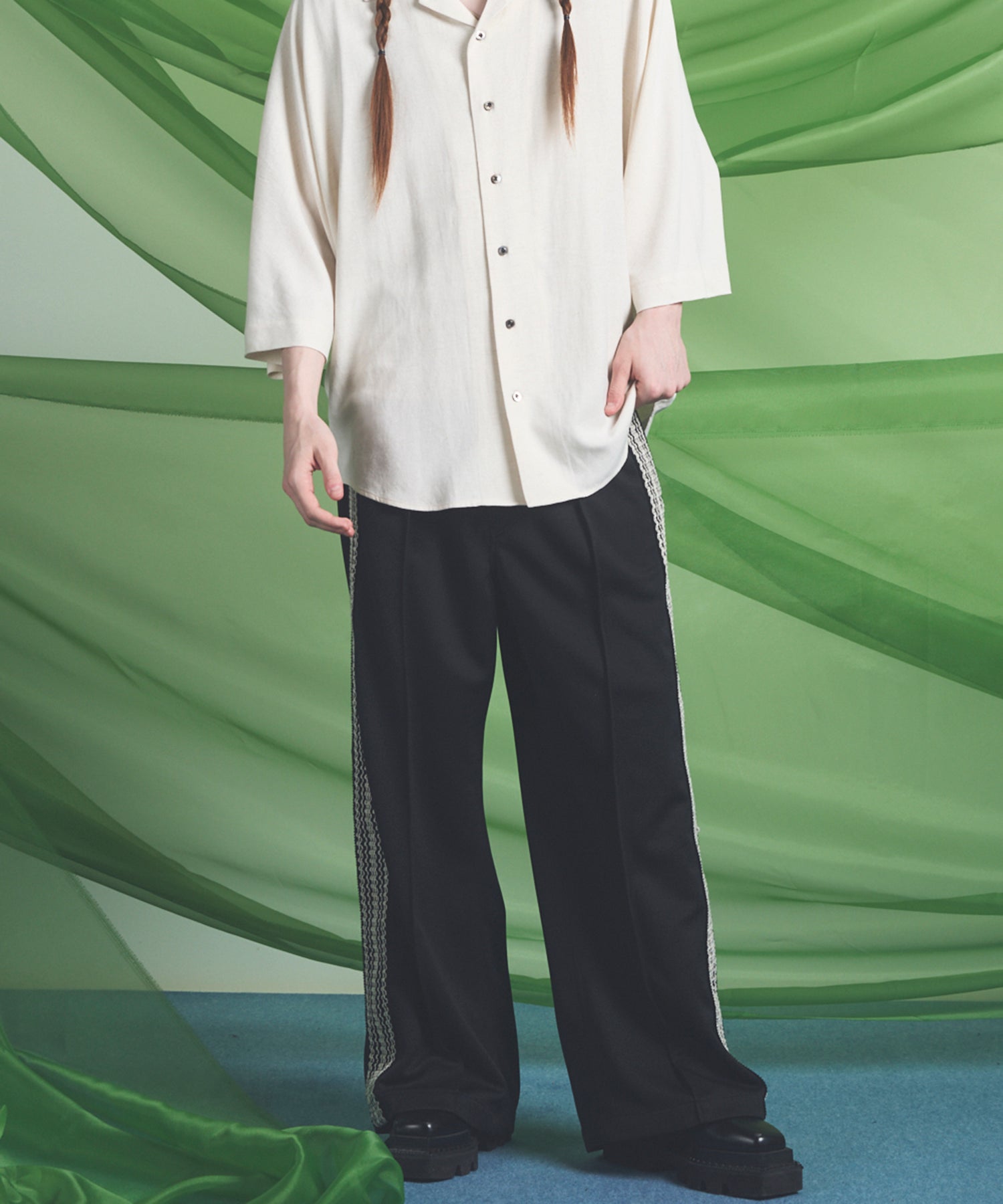 Bright Jersey Sideline One-tuck Prime-Wide Track Pants
