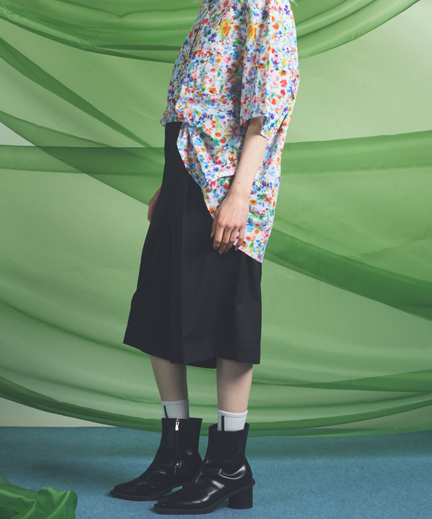 【26SS PRE-ORDER】Linen Mix Slab Side Big Pocket Prime-Wide Pants