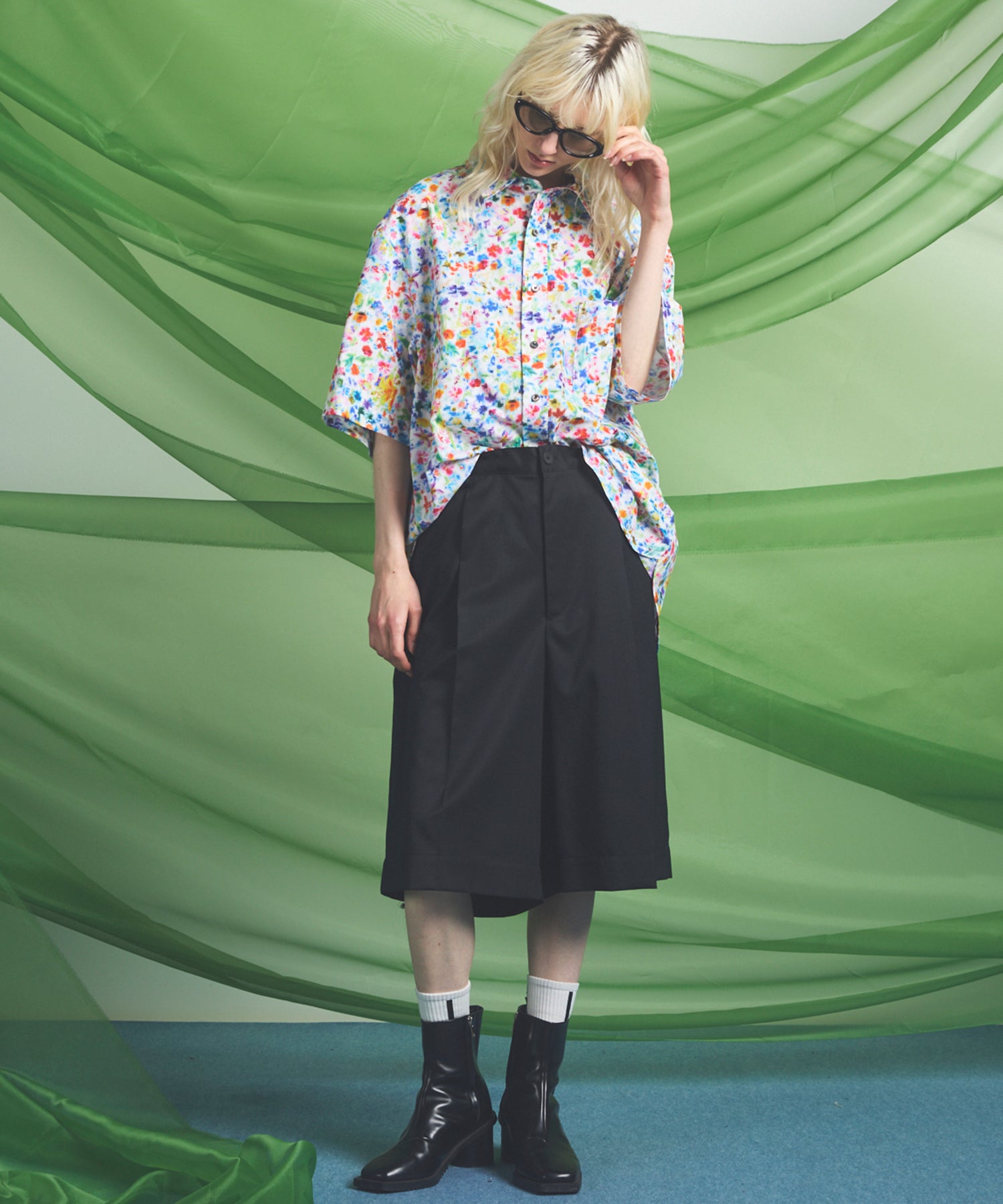 【26SS PRE-ORDER】Linen Mix Slab Side Big Pocket Prime-Wide Pants