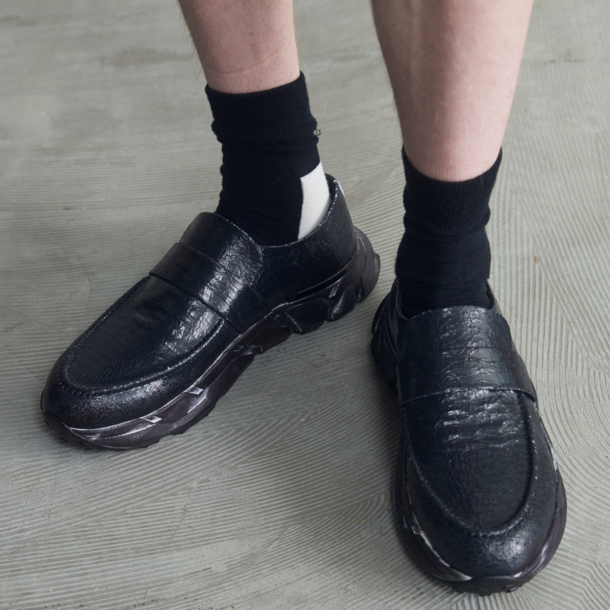 SPECIAL SHOES FACTORY COLLABORATION】Vibram Sole Loafer Made In TOKYO