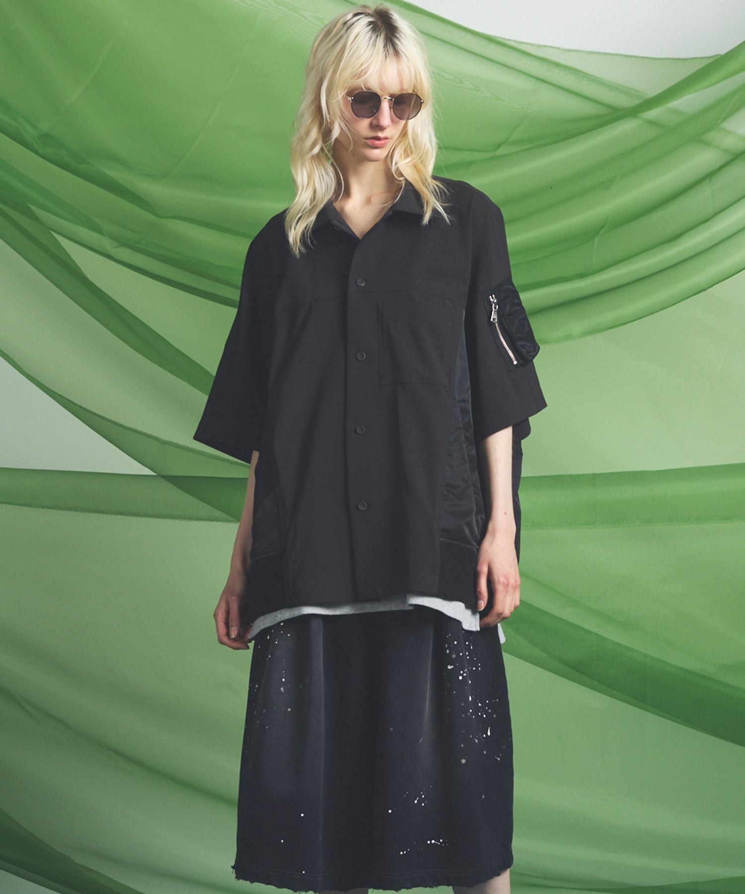 MA-1 Docking Prime-Over Short Sleeve Shirt