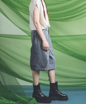 【26SS PRE-ORDER】3D Pocket Curve Switching Prime-Wide One-tuck Shorts