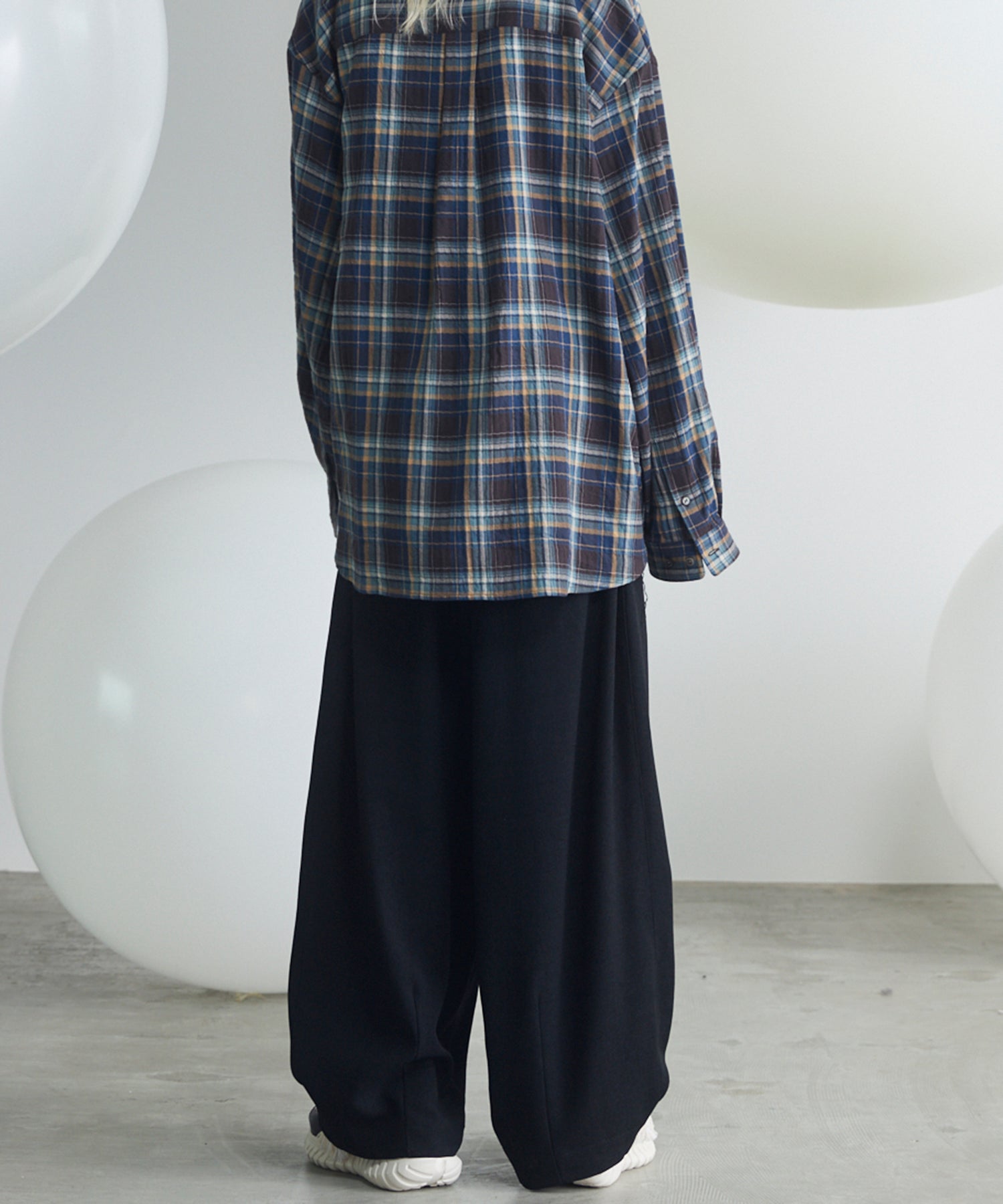 Dryamundsen Prime-Wide Three-tuck Balloon Pants