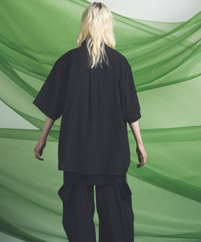 Triacetate Prime-Over Short Sleeve Shirt