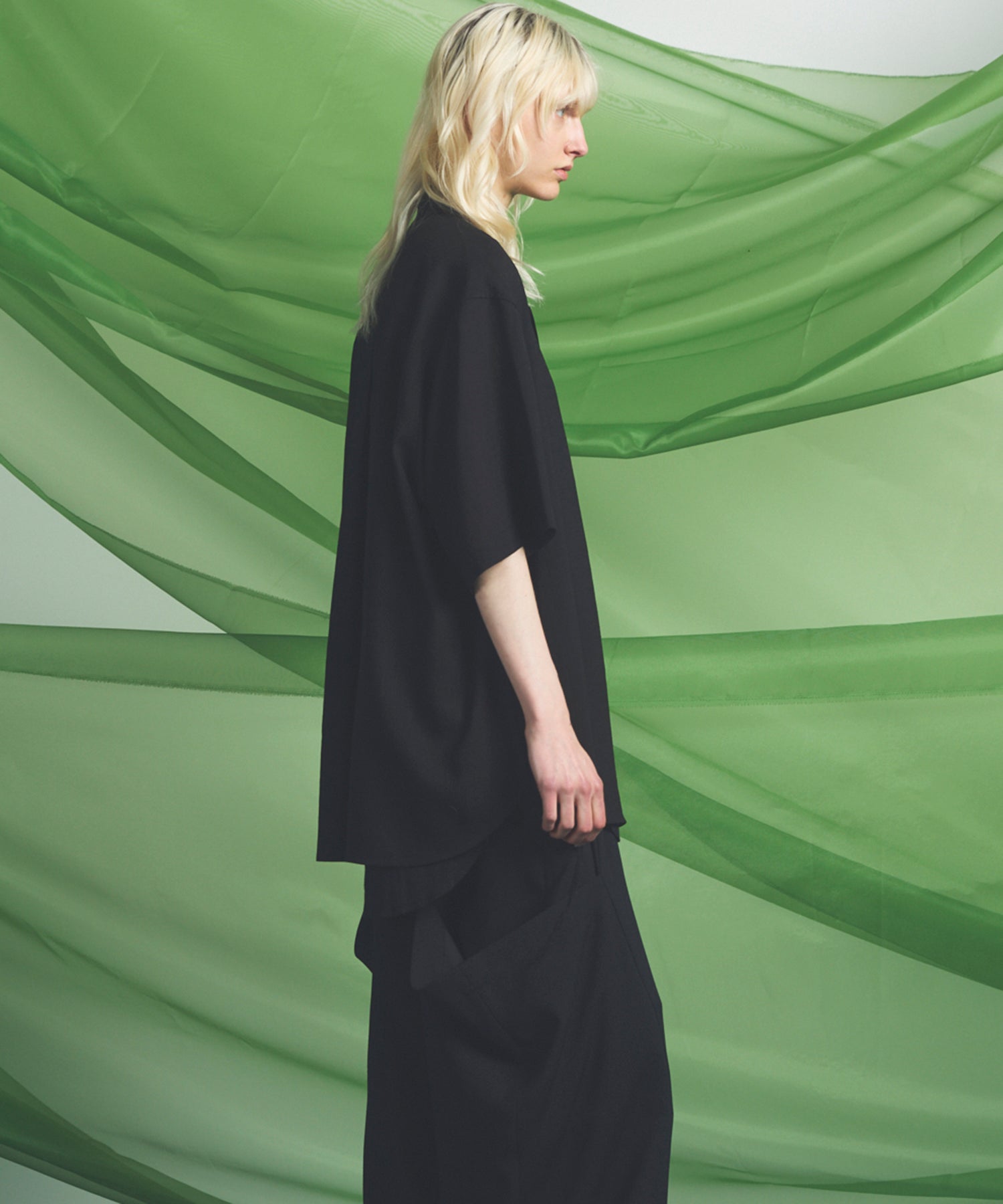 Triacetate Prime-Over Short Sleeve Shirt