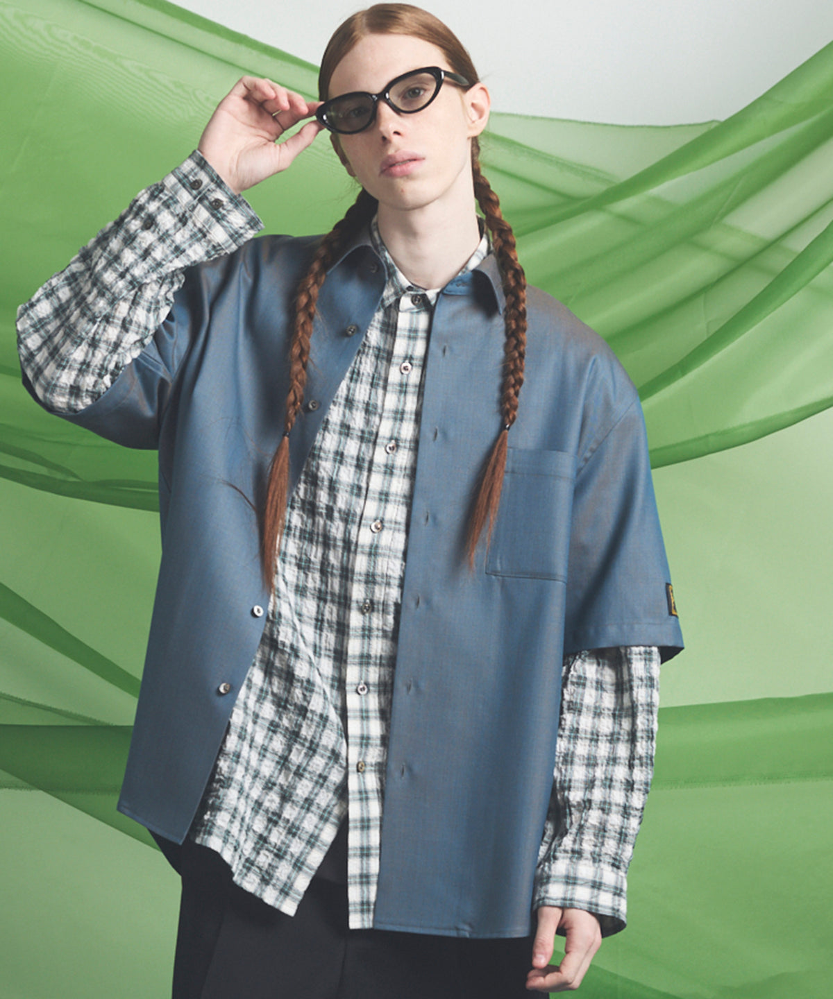 【26SS PRE-ORDER】Crispy Cross Calze Regular-Over 2B Tailored Jacket