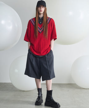 Triacetate Prime-Over Short Sleeve Shirt